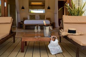 Zona de estar de Zanzibar White Sand Luxury Villas & Spa - Relais & Chateaux