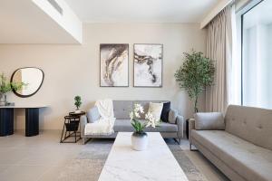 Forte Tower - New Elite Opera View, Opposite Burj Khalifa and Dubai Mall休息區