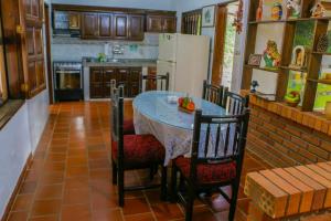 Nhà bếp/bếp nhỏ tại Finca Villa Alicia