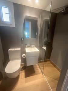 Kúpeľňa v ubytovaní Riviera Studio
