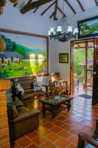 TV/trung tâm giải trí tại Finca Villa Alicia
