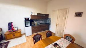 Kuchyňa alebo kuchynka v ubytovaní Apartmán Alesta Bruntál