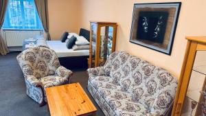 Postel nebo postele na pokoji v ubytování Apartmán Alesta Bruntál