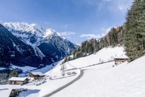 Grossgasteigerhof during the winter