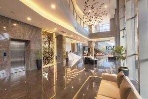 Χώρος καθιστικού στο 1O1 STYLE Yogyakarta Malioboro