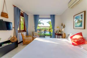 Giường trong phòng chung tại New Sunshine Homestay +39 ảnh