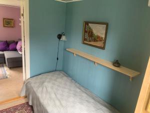 Postel nebo postele na pokoji v ubytování Sätofta Hed