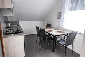 Köök või kööginurk majutusasutuses Penzion Fann