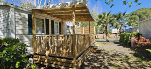 Zahrada ubytování Mobil home 6 personnes confort Océan climatisé camping avec piscine Agde