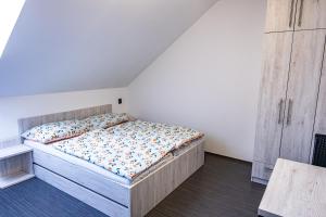 Voodi või voodid majutusasutuse Penzion Fann toas