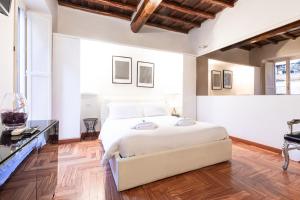 Posteľ alebo postele v izbe v ubytovaní Collection Spanish Steps Apartments - Top Collection