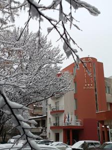 Hotel Bliss v zimě