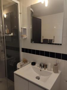 Phòng tắm tại Maison au calme au coeur du vignoble nantais