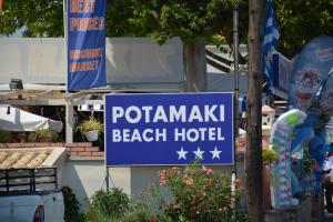 Certifikát, hodnocení, plakát nebo jiný dokument vystavený v ubytování Potamaki Beach Hotel