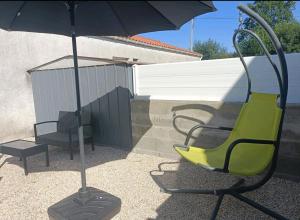 Sân trong/khu vực ngoài trời tại Maison au calme au coeur du vignoble nantais +9 ảnh