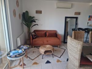 Un lugar para sentarse en Appt T3 VUE MER