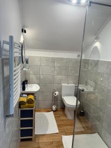 Kúpeľňa v ubytovaní Villa na Dolnej
