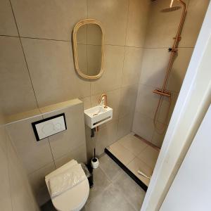 Koupelna v ubytování Ecolodges De Dreef Guesthouse