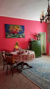 Posezení v ubytování B&B Corte Bezzetti