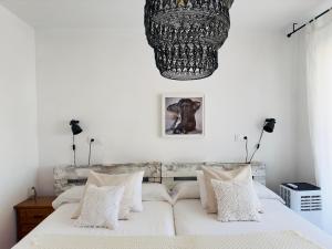Posteľ alebo postele v izbe v ubytovaní Charming & cosy beach apartment