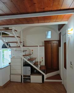 Poschodová posteľ alebo postele v izbe v ubytovaní B&b Adele