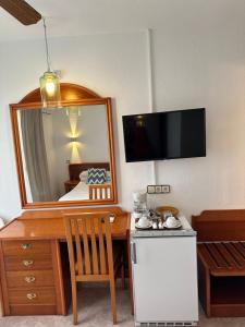 Kuchnia lub aneks kuchenny w obiekcie Hostal de la Caravel-la