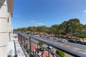 a view of a street from a balcony of a building at Cape Royale Luxury Apartments by Stay In Luxury in Cape Town