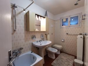 Koupelna v ubytování La casa nel borgo