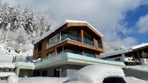 Loder Lodge v zimě