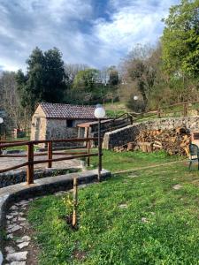 Κήπος έξω από το La casa nel bosco