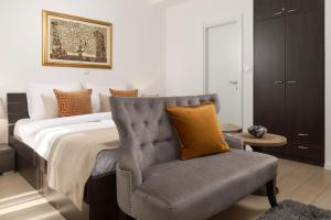 Posteľ alebo postele v izbe v ubytovaní Apartments Studios 81