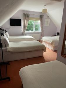 Ліжко або ліжка в номері Padua Guest Accommodation Rosslare