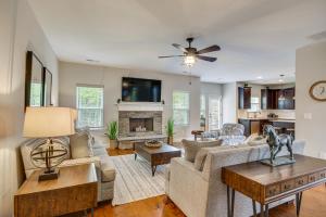 A seating area at Spacious Aiken Home about 8 Mi to Downtown!