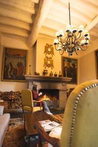 The lobby or reception area at Casa Andina Premium Cusco