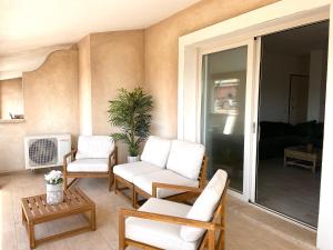 Et tv og/eller underholdning på Casa Efix - Residence Il Gabbiano