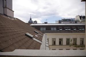 ウィーンにあるCentral Rooftop Apartment with Balconyの建物屋根の眺め