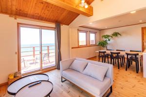 Posezení v ubytování KAMOME SLOW HOTEL