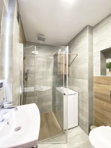 Kúpeľňa v ubytovaní 3rooms-Balcony-PKP - DeerRest Apart