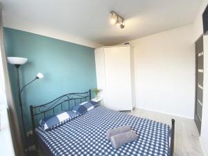 Posteľ alebo postele v izbe v ubytovaní 3rooms-Balcony-PKP - DeerRest Apart