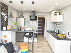 Kuchyňa alebo kuchynka v ubytovaní 3rooms-Balcony-PKP - DeerRest Apart