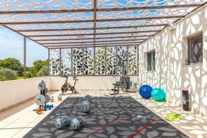 Fitness centrum a/nebo fitness zařízení v ubytování Bella Foresta Villa