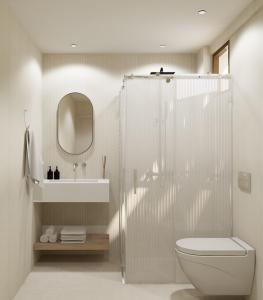 Ванна кімната в Hotel Areti