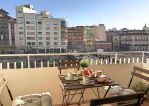 Balkón nebo terasa v ubytování Balcon de la Aurora