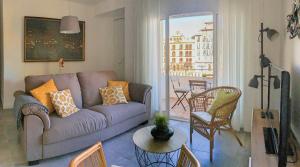 Posezení v ubytování Balcon de la Aurora
