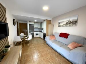 Køkken eller tekøkken på Fisterra. Primera línea playa Langosteira