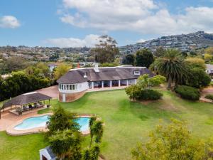 an aerial view of a house with a swimming pool at La Felicita Boutique Self Catering Villas in Somerset West