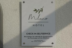 Certifikát, hodnocení, plakát nebo jiný dokument vystavený v ubytování Hotel Milano