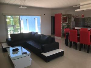 Χώρος καθιστικού στο Casa serenidad