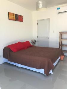 Ένα ή περισσότερα κρεβάτια σε δωμάτιο στο Casa serenidad