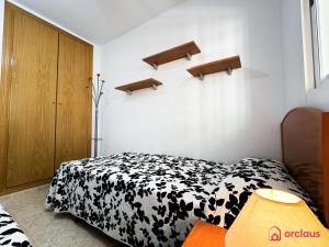 Postel nebo postele na pokoji v ubytování Escapada Marina